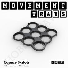 Load image into Gallery viewer, 40mm Movement Trays for 28mm Miniatures | Tabletop Wargames Compatible | Full Range - ModelBricks
