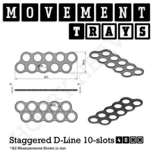 Load image into Gallery viewer, 40mm Movement Trays for 28mm Miniatures | Tabletop Wargames Compatible | Full Range - ModelBricks