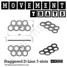 Load image into Gallery viewer, 40mm Movement Trays for 28mm Miniatures | Tabletop Wargames Compatible | Full Range - ModelBricks