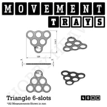 Load image into Gallery viewer, 40mm Movement Trays for 28mm Miniatures | Tabletop Wargames Compatible | Full Range - ModelBricks