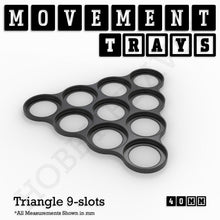 Load image into Gallery viewer, 40mm Movement Trays for 28mm Miniatures | Tabletop Wargames Compatible | Full Range - ModelBricks