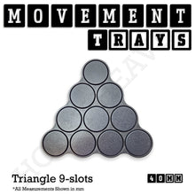 Load image into Gallery viewer, 40mm Movement Trays for 28mm Miniatures | Tabletop Wargames Compatible | Full Range - ModelBricks