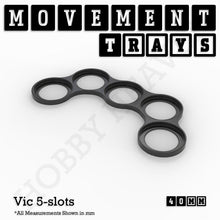 Load image into Gallery viewer, 40mm Movement Trays for 28mm Miniatures | Tabletop Wargames Compatible | Full Range - ModelBricks