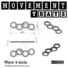 Load image into Gallery viewer, 40mm Movement Trays for 28mm Miniatures | Tabletop Wargames Compatible | Full Range - ModelBricks