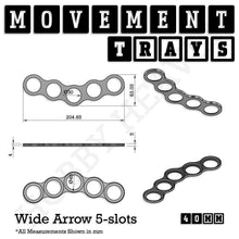 Load image into Gallery viewer, 40mm Movement Trays for 28mm Miniatures | Tabletop Wargames Compatible | Full Range - ModelBricks