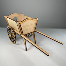Load image into Gallery viewer, Cart Planter - Pre-Built Model By Curious Rabbit ® - ModelBricks
