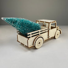 Load image into Gallery viewer, Truck with Christmas Tree - Pre-Built Model by Curious Rabbit ® - ModelBricks