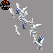 Load image into Gallery viewer, Hive Barrier Set - 28mm Wargaming Scatter Terrain Scenery Tabletop - ModelBricks