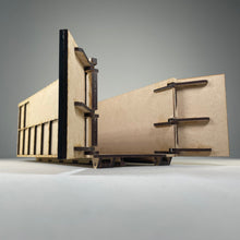 Load image into Gallery viewer, Roll-on / Roll-off Skip (RORO) - Pre-Built Model By Curious Rabbit ® - ModelBricks