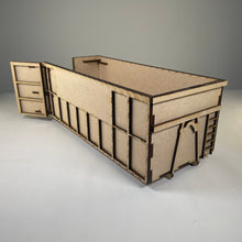 Load image into Gallery viewer, Roll-on / Roll-off Skip (RORO) - Pre-Built Model By Curious Rabbit ® - ModelBricks