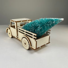 Load image into Gallery viewer, Truck with Christmas Tree - Pre-Built Model by Curious Rabbit ® - ModelBricks