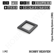 Load image into Gallery viewer, Square to Square Bases Size Converters 3d Print Full Range - ModelBricks