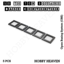 Load image into Gallery viewer, Square to Square Bases Size Converters 3d Print Full Range - ModelBricks