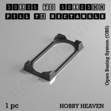 Load image into Gallery viewer, Wargaming Oval to Rectangle Base Converters โ Tabletop Games | 3D Printed Tabletop Accessories - ModelBricks