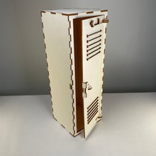 Load image into Gallery viewer, School Locker - Flatpack Model Kit By Curious Rabbit ® - ModelBricks