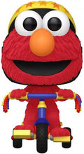 Load image into Gallery viewer, Funko POP Rides: Sesame Street Elmo on Trike Flocked