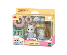 Load image into Gallery viewer, Sylvanian Families Bath Time Bubble Siblings Playset for Ages 3 and Up