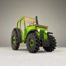 Load image into Gallery viewer, Tractor Puzzle - Pre-Built Model by Curious Rabbit ® - ModelBricks