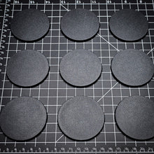 Load image into Gallery viewer, 60mm Round Plain Plastic Bases - ModelBricks