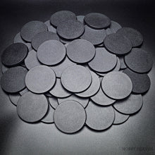 Load image into Gallery viewer, 60mm Round Plain Plastic Bases - ModelBricks