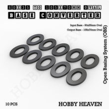 Load image into Gallery viewer, Oval To Oval Bases Size Converters 3d Print Full Range - ModelBricks
