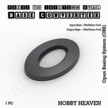 Load image into Gallery viewer, Oval To Oval Bases Size Converters 3d Print Full Range - ModelBricks