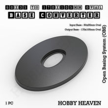 Load image into Gallery viewer, Oval To Oval Bases Size Converters 3d Print Full Range - ModelBricks