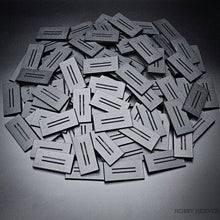 Load image into Gallery viewer, 60x30mm Rectangle Slotted Plastic Bases - ModelBricks