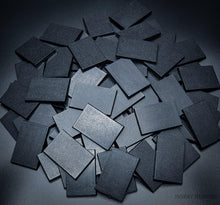 Load image into Gallery viewer, 60x40mm Rectangular Plain Plastic Bases - ModelBricks
