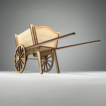 Load image into Gallery viewer, Cart Planter - Pre-Built Model By Curious Rabbit ® - ModelBricks