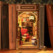 Load image into Gallery viewer, Rolife Shakespeare Bookstore Book Nook Model Kit