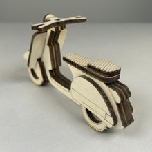 Load image into Gallery viewer, Vespa Bauble - Flatpack Model Kit by Curious Rabbit ® - ModelBricks
