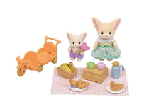 Load image into Gallery viewer, Sylvanian Families Sunny Picnic Set Fennec Fox Sister & Baby Ages 3+
