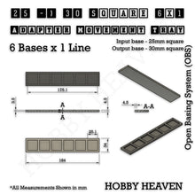 Load image into Gallery viewer, Square and Rectangle Movement Trays Adapters for Tabletop Games - ModelBricks