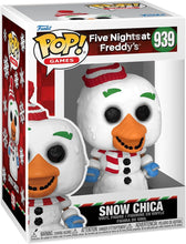 Load image into Gallery viewer, Funko Pop! Games: Five Nights At Freddy's (FNAF) - Holiday Snow Chica