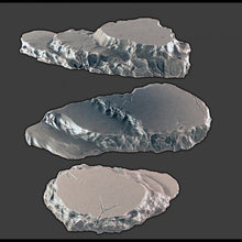 Load image into Gallery viewer, Floating Ice Shelves (Set Of 3)
