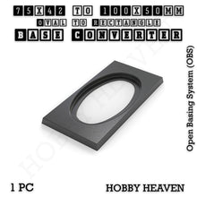 Load image into Gallery viewer, Wargaming Oval to Rectangle Base Converters โ Tabletop Games | 3D Printed Tabletop Accessories - ModelBricks