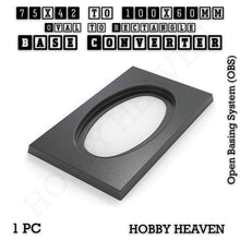 Load image into Gallery viewer, Wargaming Oval to Rectangle Base Converters โ Tabletop Games | 3D Printed Tabletop Accessories - ModelBricks