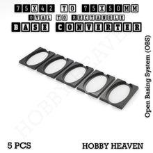 Load image into Gallery viewer, Wargaming Oval to Rectangle Base Converters โ Tabletop Games | 3D Printed Tabletop Accessories - ModelBricks
