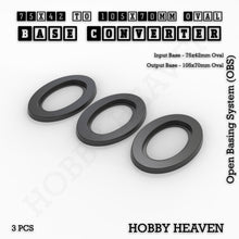 Load image into Gallery viewer, Oval To Oval Bases Size Converters 3d Print Full Range - ModelBricks