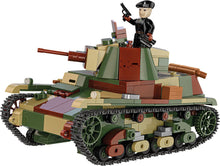 Load image into Gallery viewer, 7TP Light Tank brick model - COBI 2661 - 669 bricks