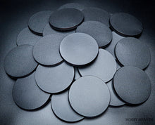 Load image into Gallery viewer, 80mm Round Plain Plastic Bases - ModelBricks