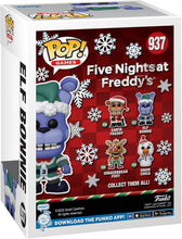 Load image into Gallery viewer, Funko POP! Games - Five Nights at Freddy’s: Holiday Season Elf Bonnie