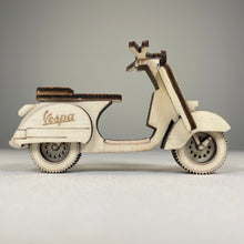 Load image into Gallery viewer, Vespa Bauble - Flatpack Model Kit by Curious Rabbit ® - ModelBricks