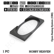 Load image into Gallery viewer, Wargaming Oval to Rectangle Base Converters โ Tabletop Games | 3D Printed Tabletop Accessories - ModelBricks
