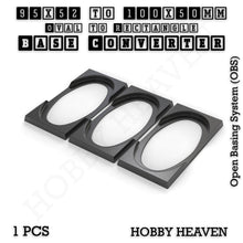 Load image into Gallery viewer, Wargaming Oval to Rectangle Base Converters โ Tabletop Games | 3D Printed Tabletop Accessories - ModelBricks