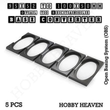 Load image into Gallery viewer, Wargaming Oval to Rectangle Base Converters โ Tabletop Games | 3D Printed Tabletop Accessories - ModelBricks