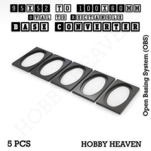 Load image into Gallery viewer, Wargaming Oval to Rectangle Base Converters โ Tabletop Games | 3D Printed Tabletop Accessories - ModelBricks
