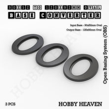 Load image into Gallery viewer, Oval To Oval Bases Size Converters 3d Print Full Range - ModelBricks