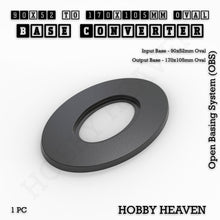 Load image into Gallery viewer, Oval To Oval Bases Size Converters 3d Print Full Range - ModelBricks